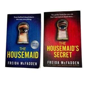 Freida McFadden Fiction Books Lot/2 “The Housemaid”/“The Housemaid’s Secret”